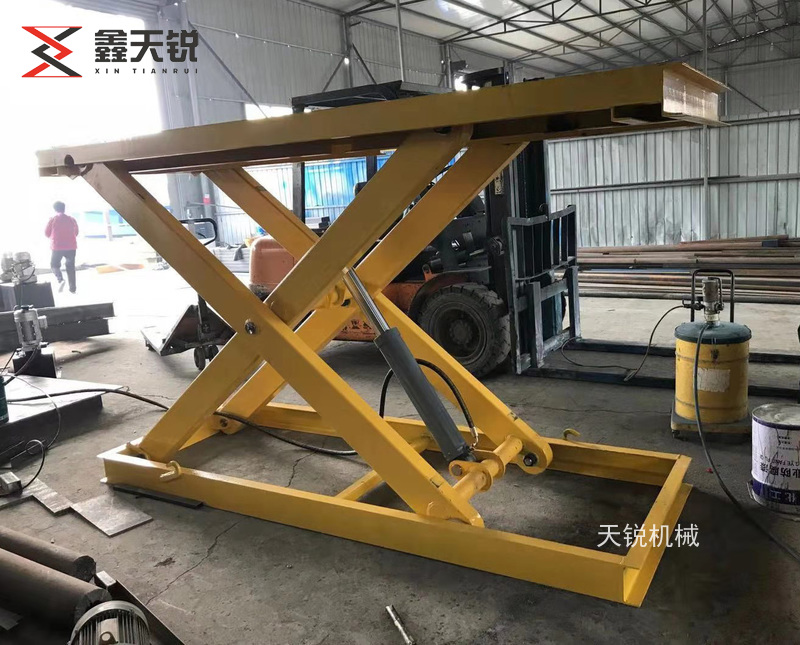 甘肃单剪叉固定式液压升降机